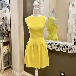 NEW H&M Classy YELLOW Sleeveless DRESS Size 2